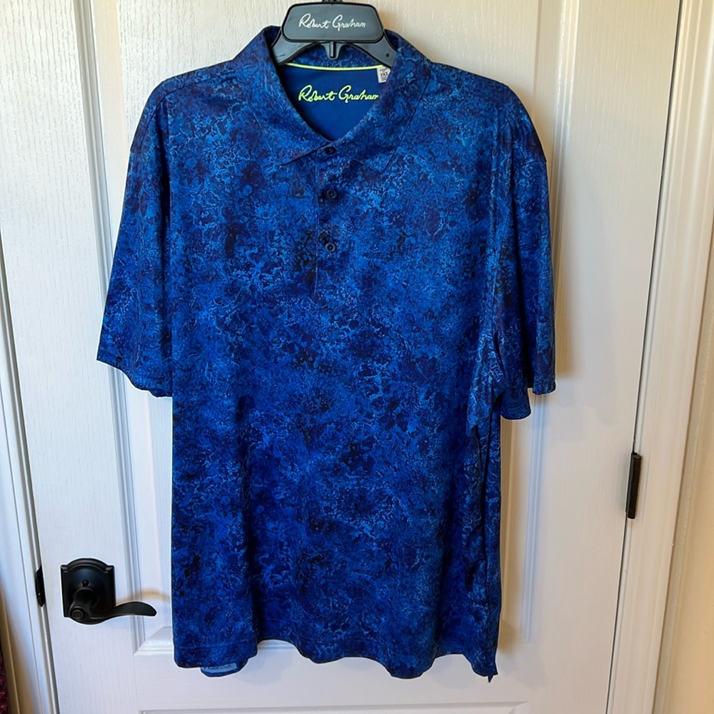 Robert Graham Polo Style Shirt Classic Fit 3XL